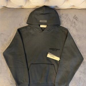Fear of God Essentials Men’s Black Hoodie